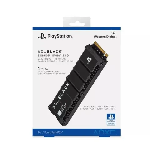MEMORIA SSD WD BLACK 1TB  PS5